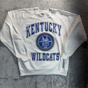 Vintage Kentucky Wildcats Crewneck Sweatshirt Gopher Sport Mens L USA Made 80's